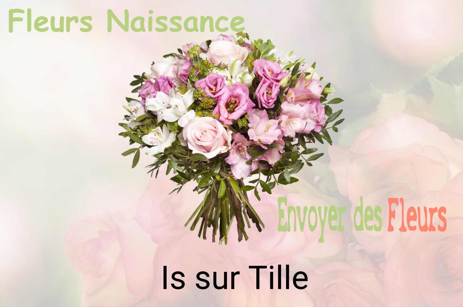 Bouquet de fleurs de naissance livré à Is-sur-Tille