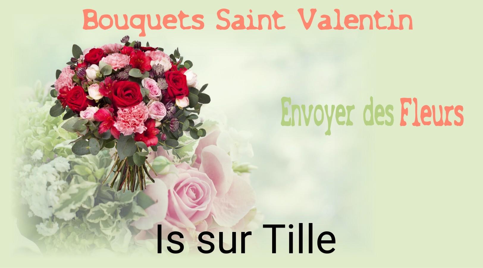 Roses de Saint-Valentin livrées à Is-sur-Tille